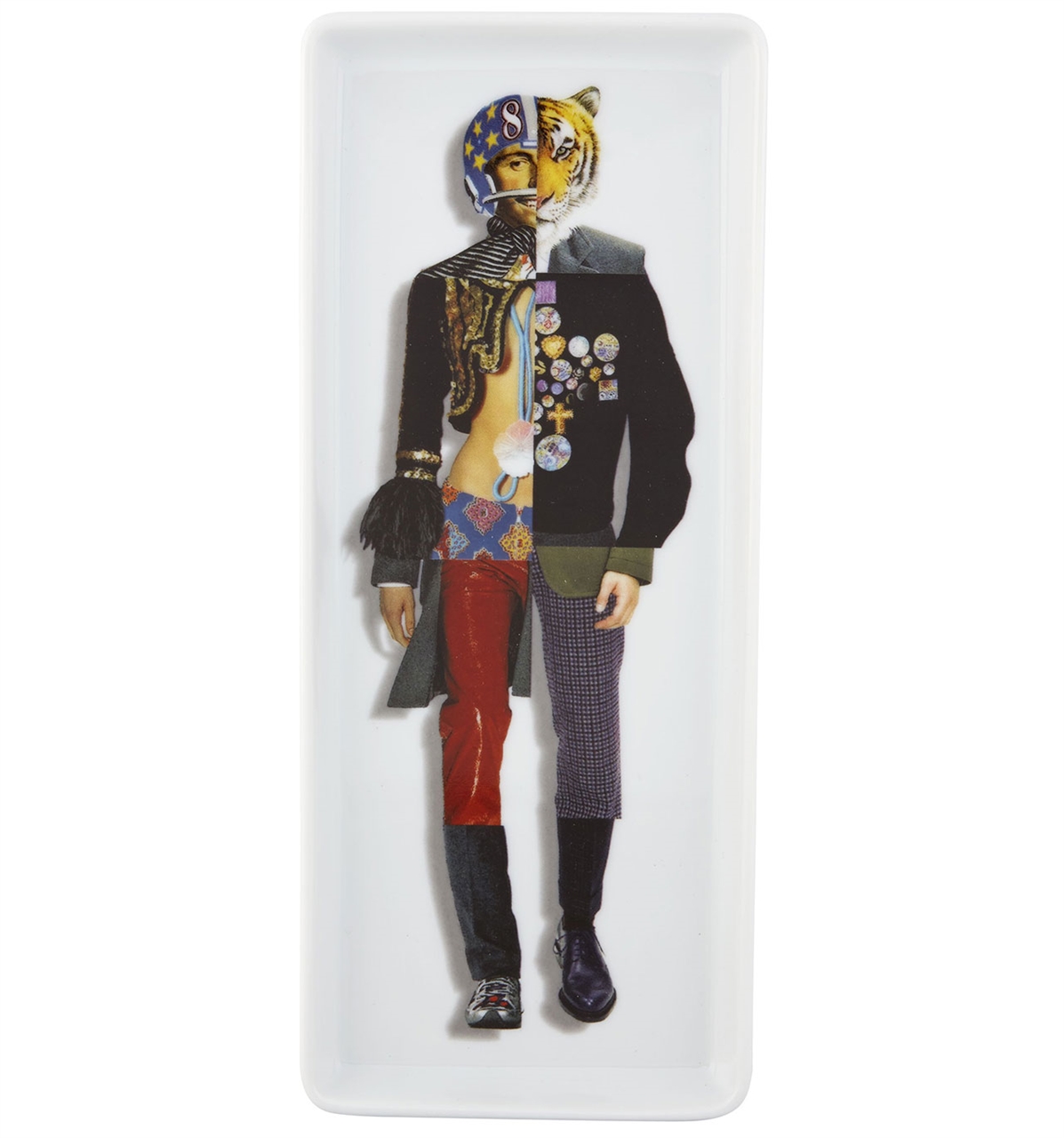 Vista Alegre Love Who You Want Dessert Plate - Mister Tiger Design By Christian Lacroix - View #9
