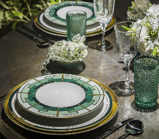 A arte da decoração à sua mesa