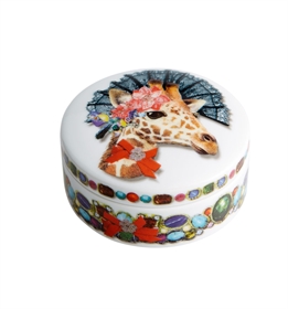 Love Who You Want - Small Round Box Doña Jirafa
