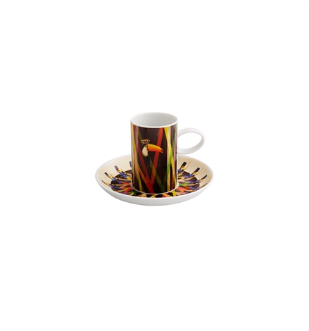 Chávena de café (bica/cimbalino) 85 ml para sublimação com pires (mín. 6) -  CHAVENA-SUBL-BICA