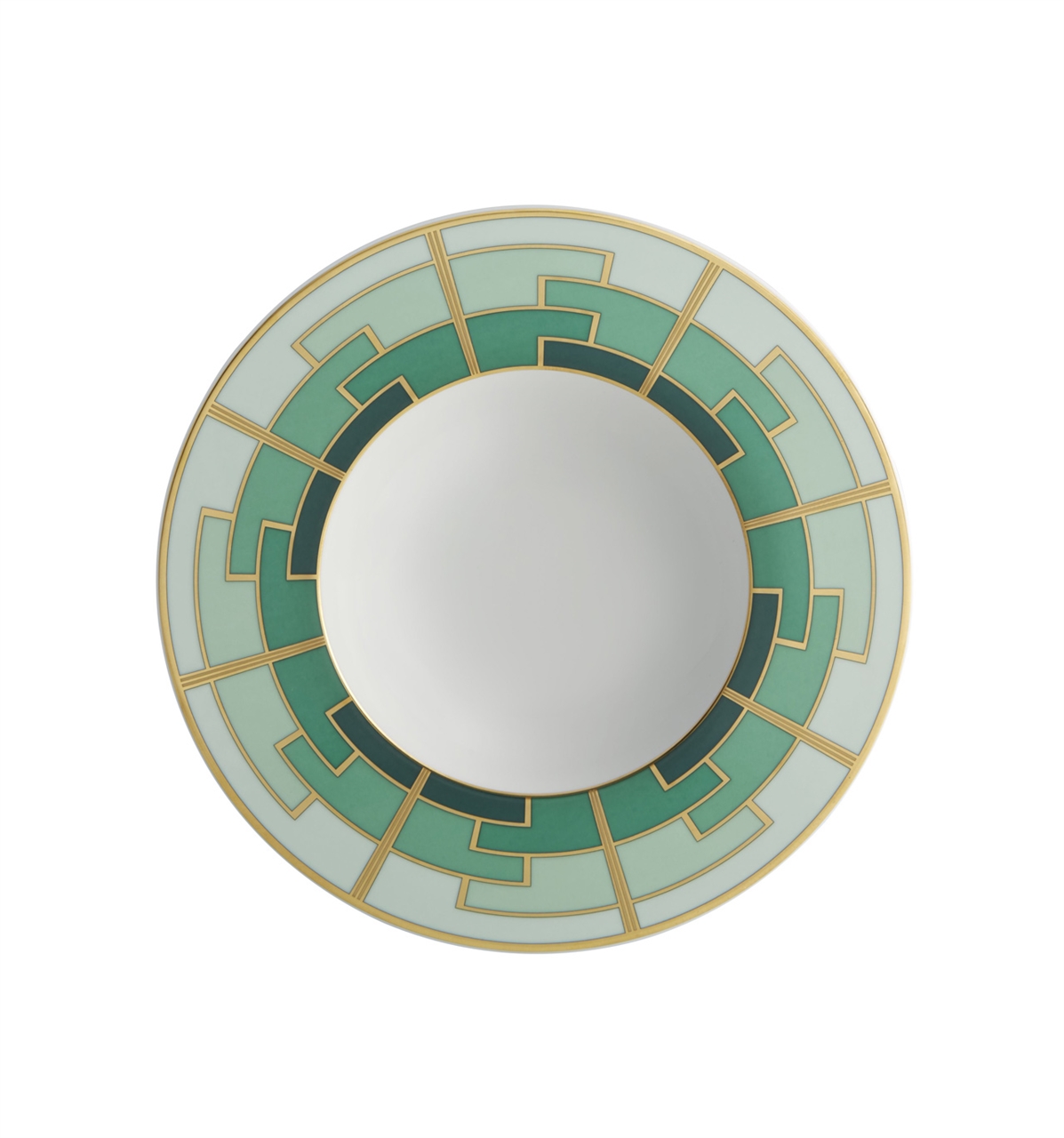 Vista Alegre, Emerald - Soup Plate