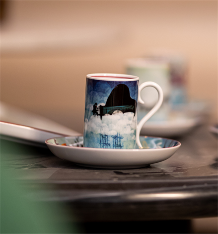 Vista Alegre Fur Beethoven Coffee Cups & Saucer By Fatinha Ramos - Set —  Grayson Living