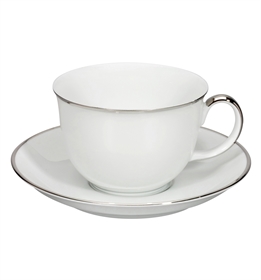 Luso Platina - Taza Café c/Platillo