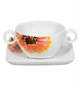 Lily - Consomme Cup and Saucer