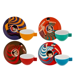 Cinema Português - Set 4 Coffe Cups & Saucers