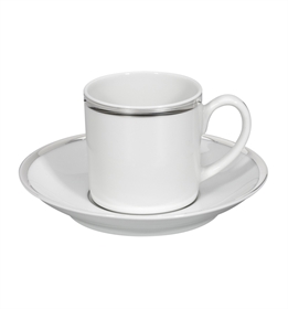 Hollywood Platina - Taza Café c/Platillo