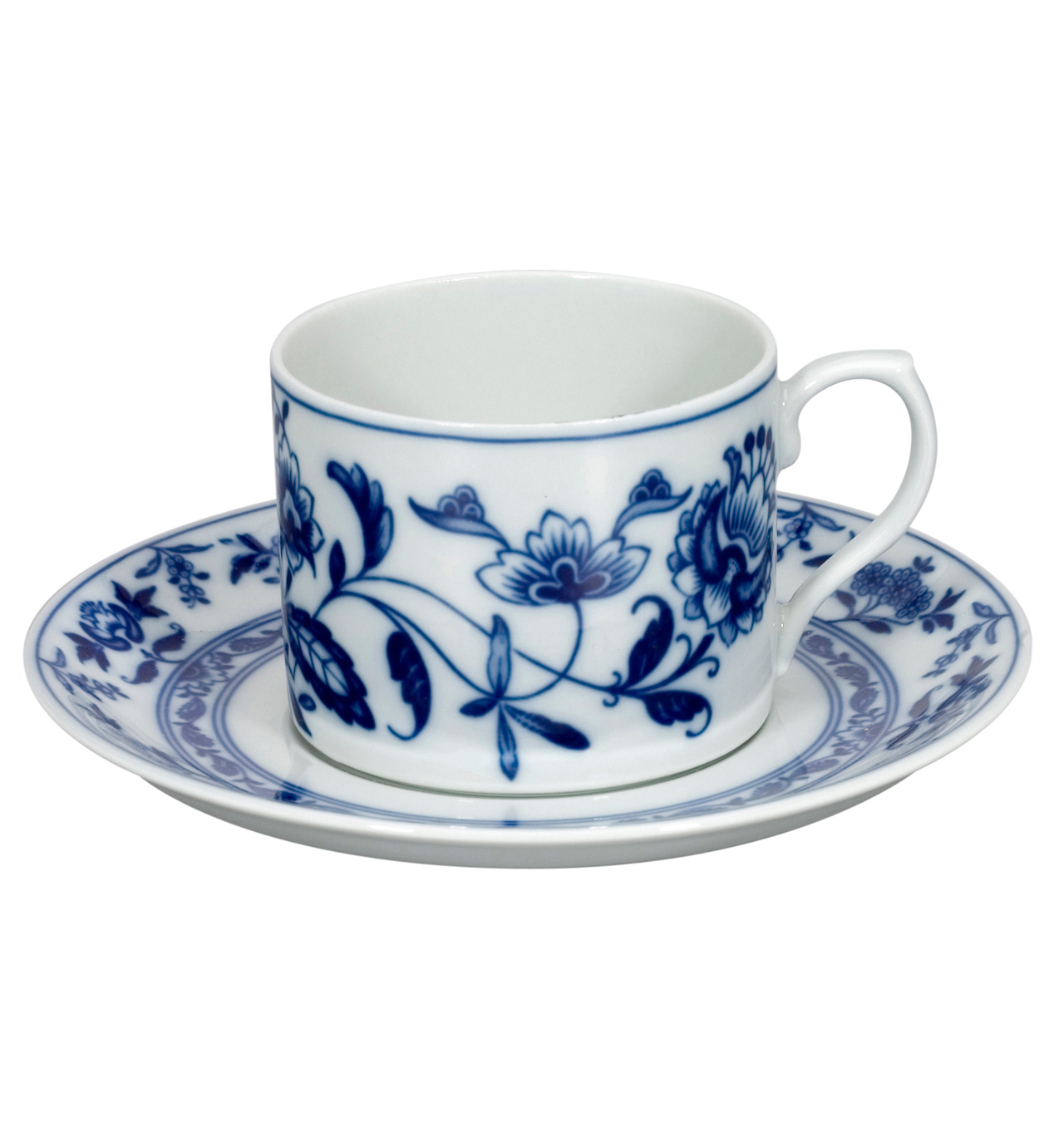 Tazza da Tea con Piattino, in Gres Porcellanato, Bicolore, Toscana - KMV  Home Store %