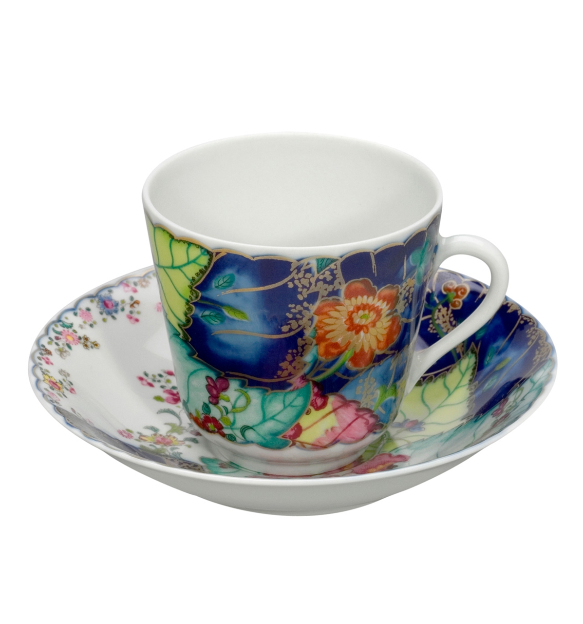 tobacco leaf tea Y2339 Tea Cup & Saucer Tobacco Leaf