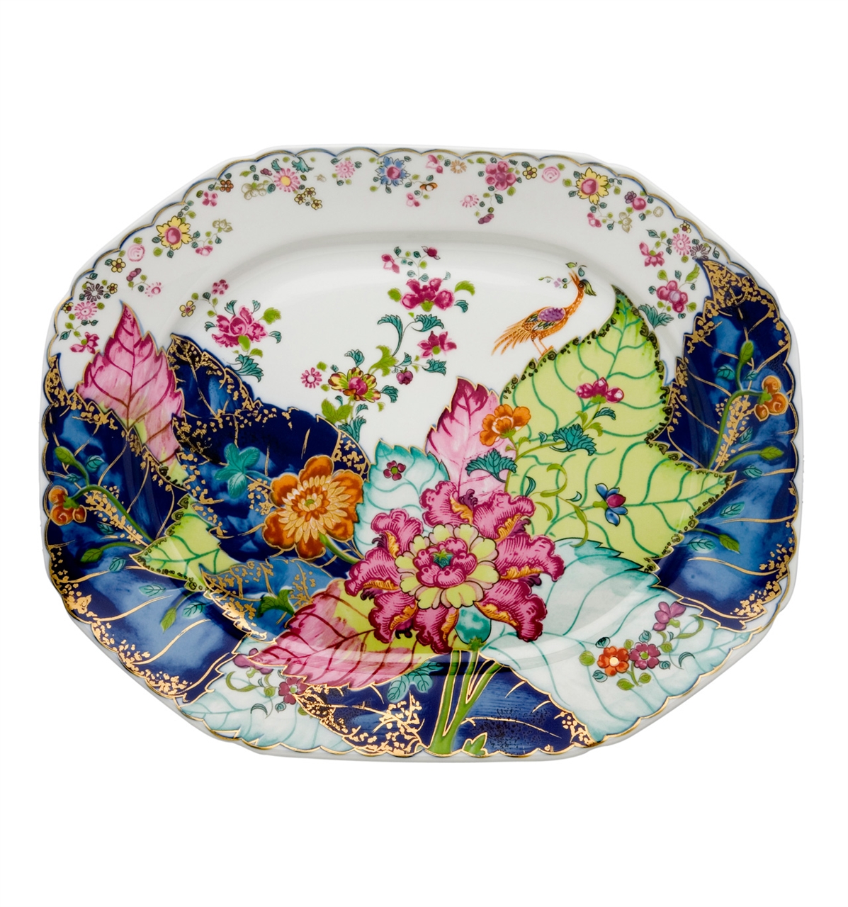 vista alegre tobacco leaf MOTTAHEDEH DINNERWARE Fuente Grande Tobacco Leaf |