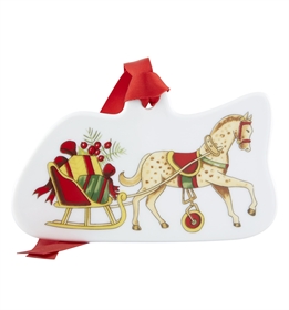 Christmas Magic - Ornamento Caballo y Trineo