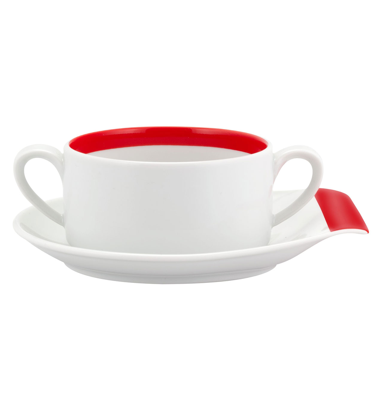 Consomme Cup & Saucer Multi Colours Vista Alegre