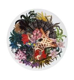 Love Who You Want - Charger Plate Jungle Doña Jirafa