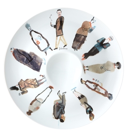 2i - Ilustradores Internacionais - Round Plate Jesús Cisneros