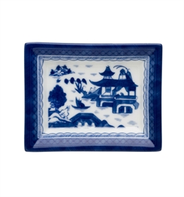 Blue Canton - HC77 Small Rectangular Tray
