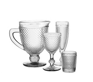 Vista Alegre Bicos Red All Purpose Goblets, Set Of 4 - View #10