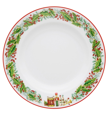 Vista Alegre Christmas Magic Soup Plates - Thumbnail 3
