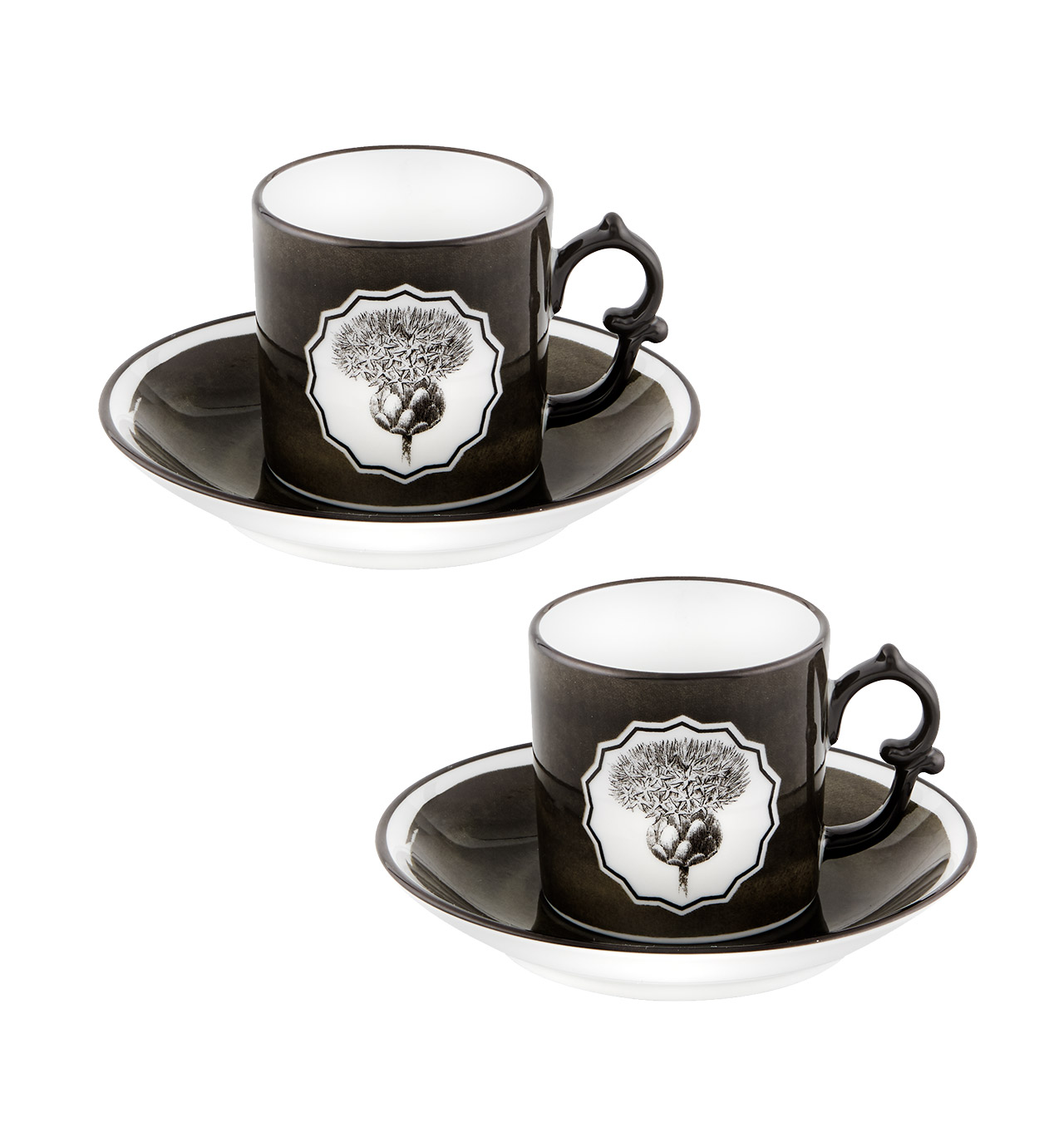 Espresso Cup & Saucer Set of 2 in Libellula - Homeware