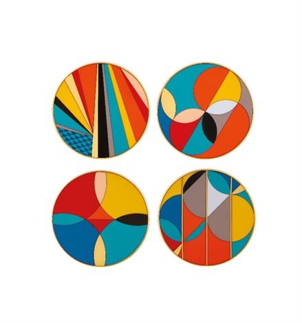 Vista Alegre Futurismo Coasters